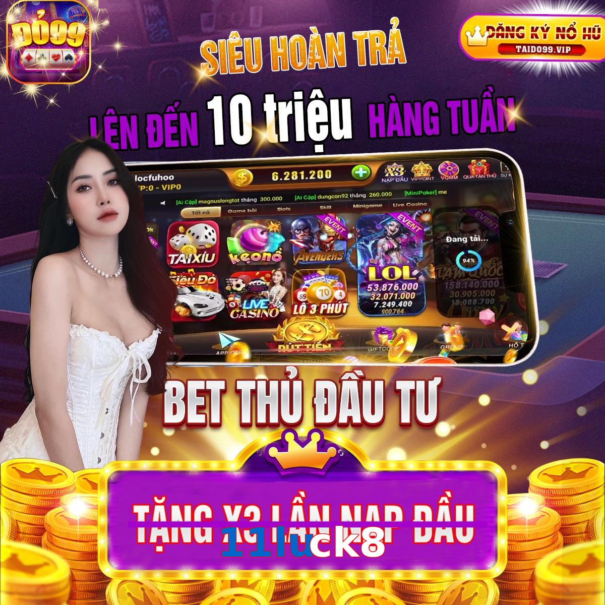 11luck8