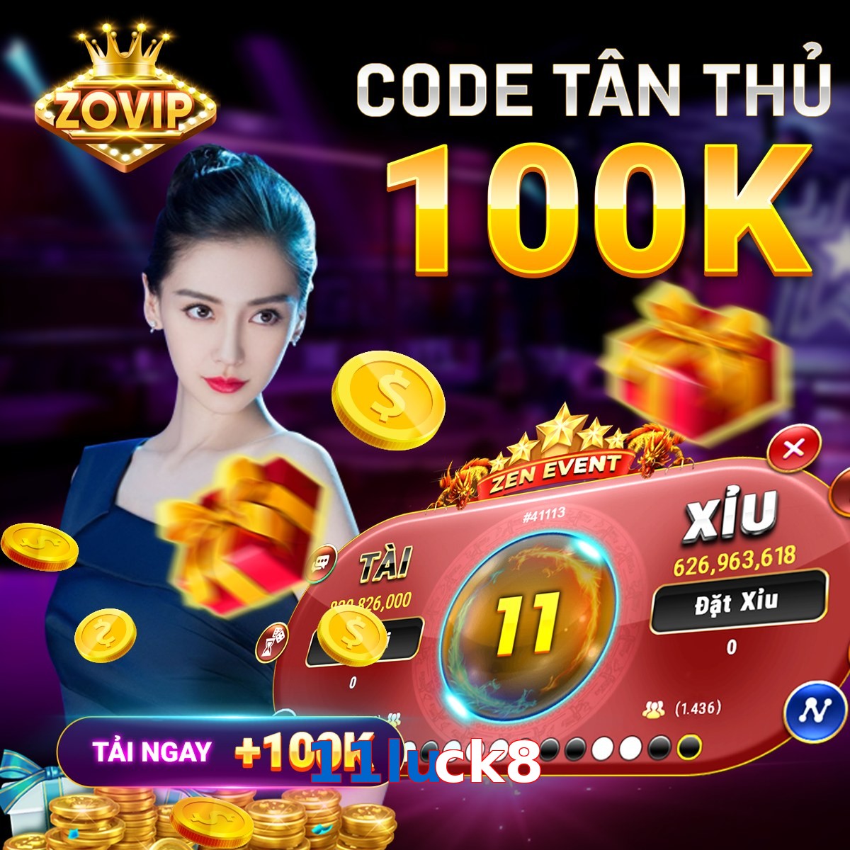 11luck8